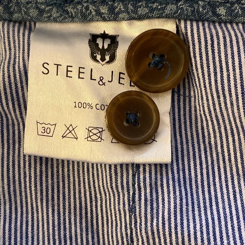 Steel & Jelly London Men’s Patterned Shorts Sz 34 - Picture 7 of 8